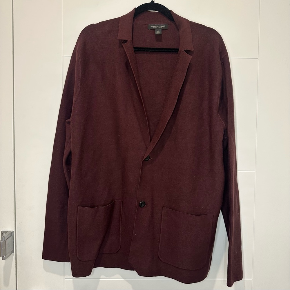Banana Republic Supima Cotton Blazer with Pockets size L